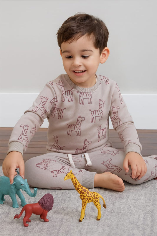 Cute zebra tracksuit for kids