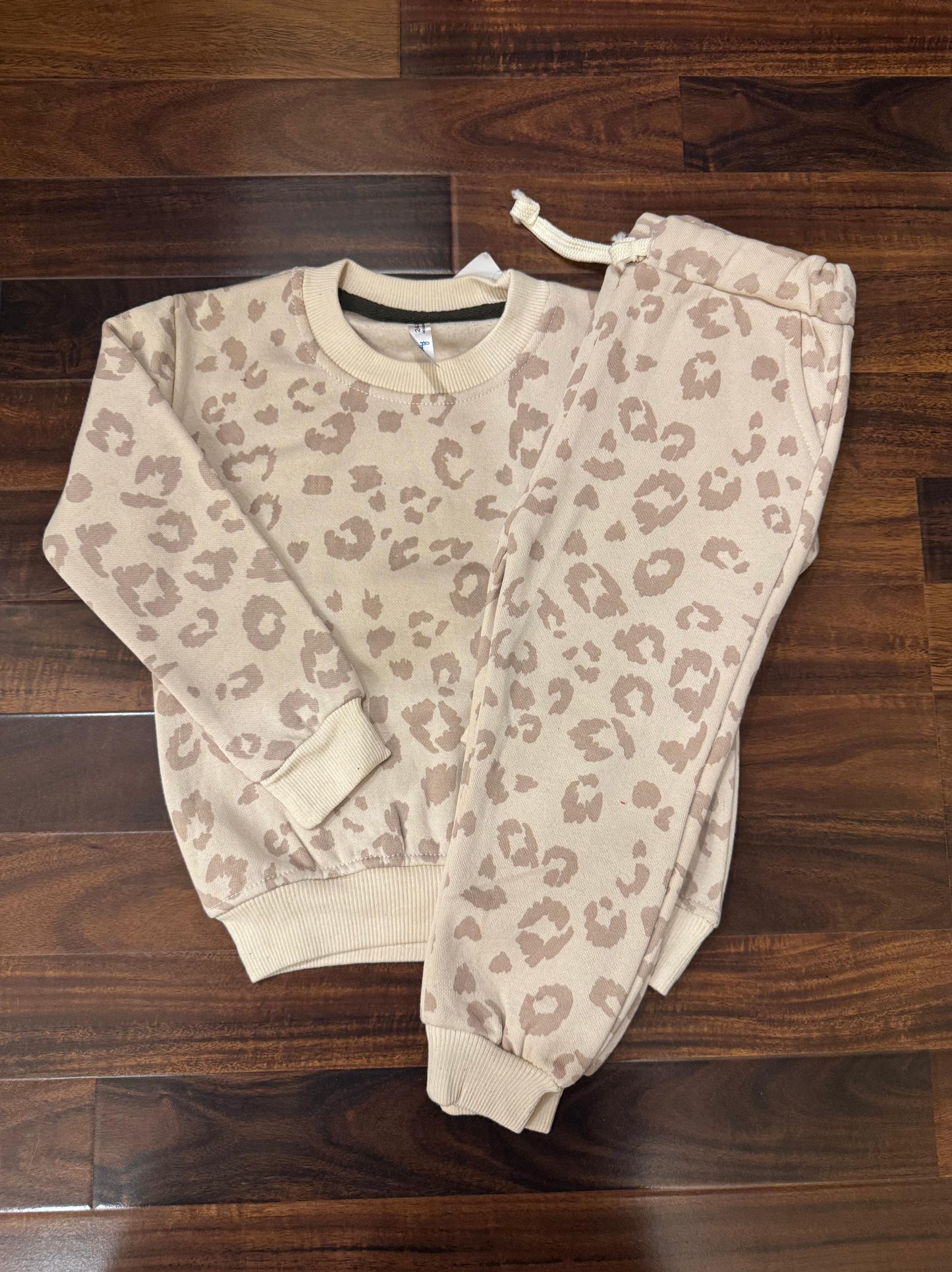 Skin leopard Tracksuit for kids