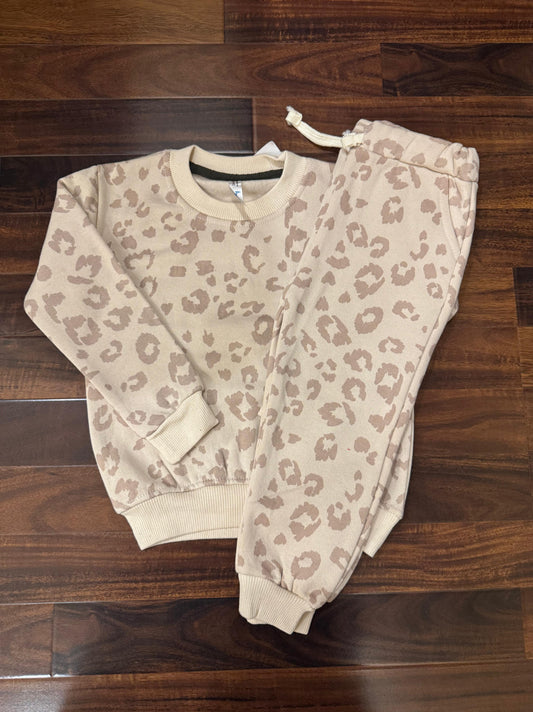 Skin leopard Tracksuit for kids