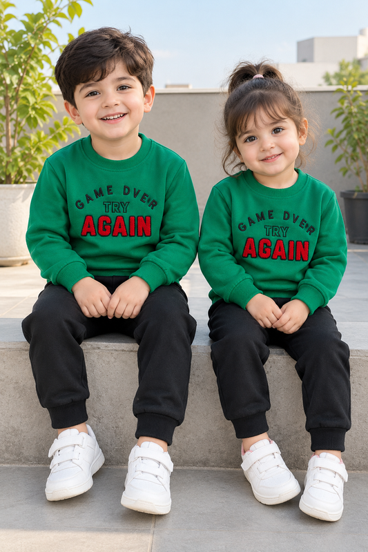 Green Game Over Sweatshirt
