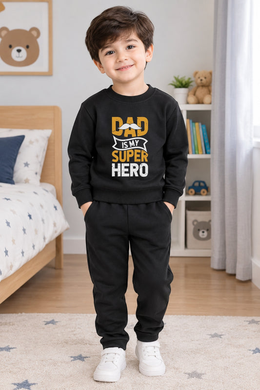 Black Dad Is My Hero Tracksuit