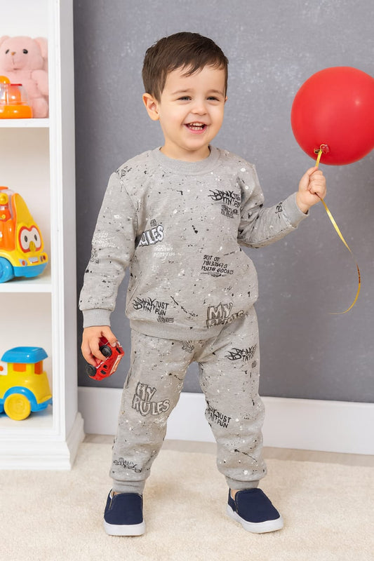 Grey my rules tracksuit