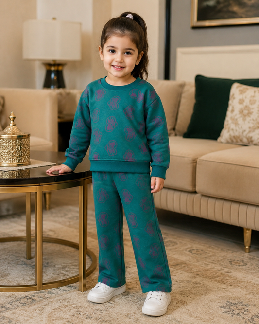 Green Mystic Hearts Tracksuit