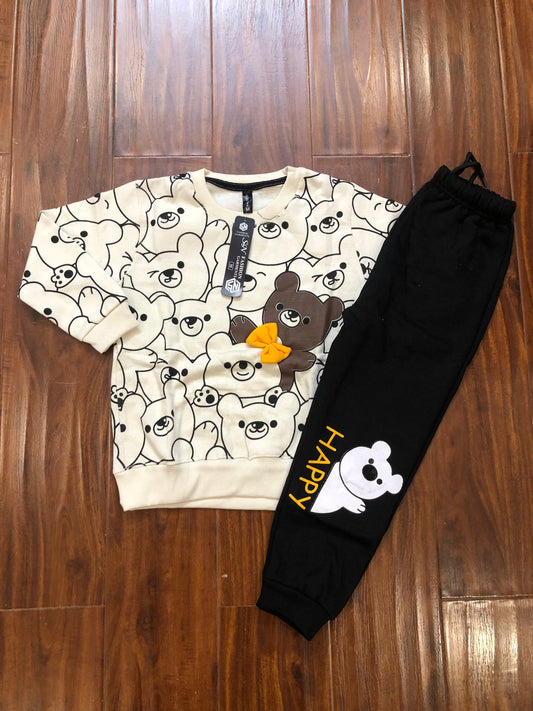 White happy bears tracksuit