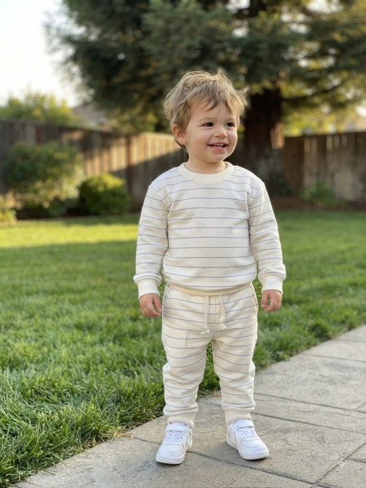 White Cross Lining Tracksuit