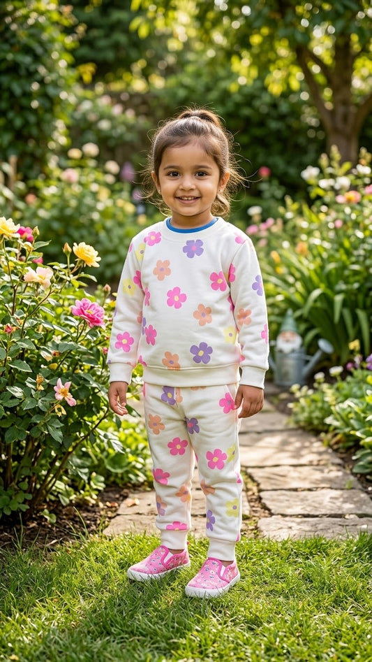 White Daisy Joy Tracksuit