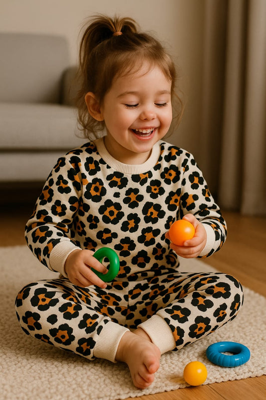 Cheeta print Tracksuit