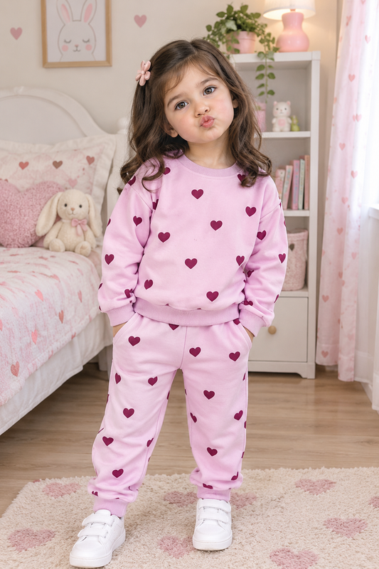 Blush Hearts Tracksuit