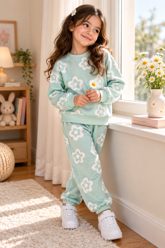 Mint Daisy Tracksuit