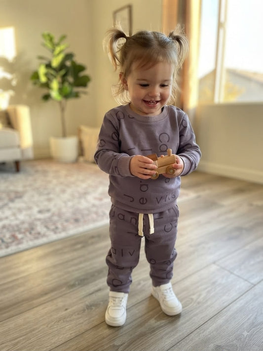 Purple Calvin Tracksuit