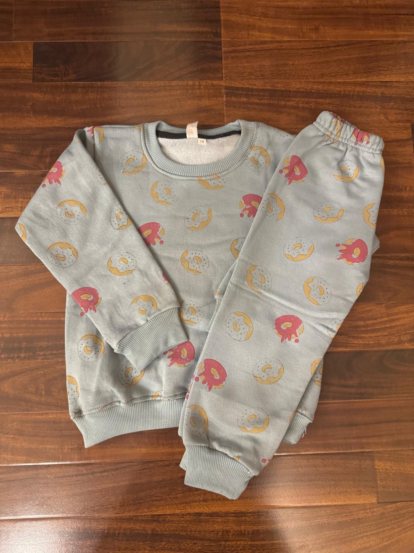 Blue donuts tracksuit for kids