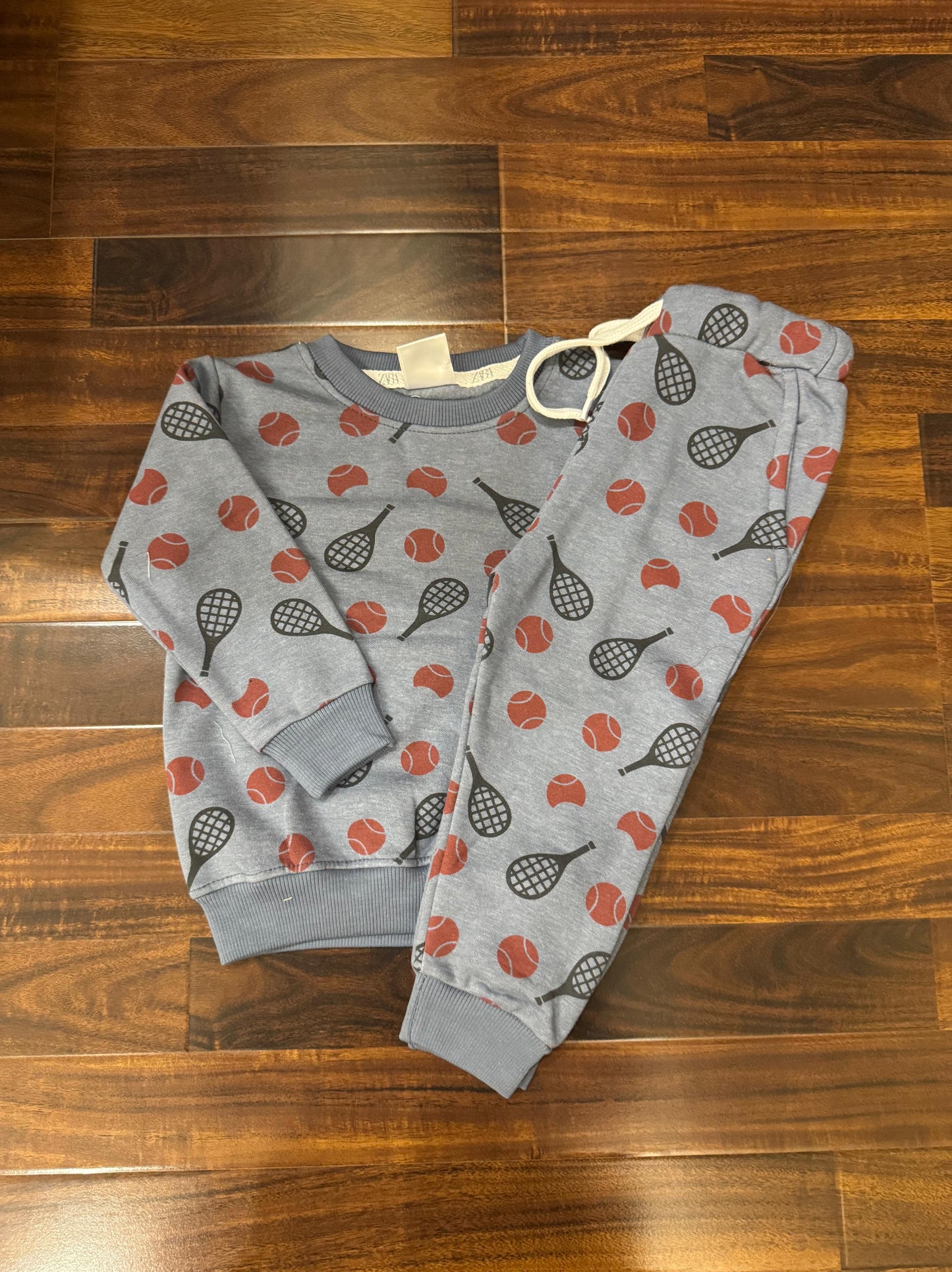 Blue tennis tracksuit for kids