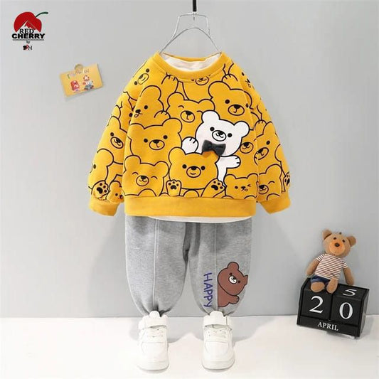 Yellow happy bears tracksuit