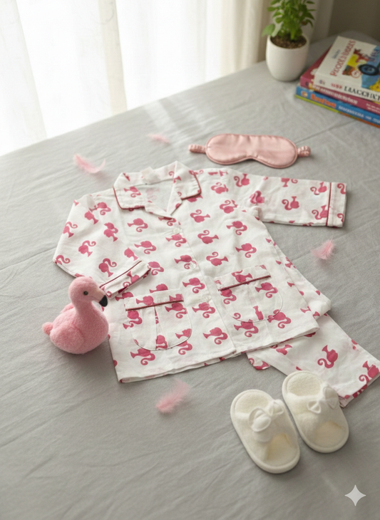 Barbie Cotton Nightsuit