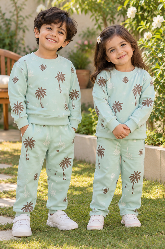 Mint Tropical Tracksuit