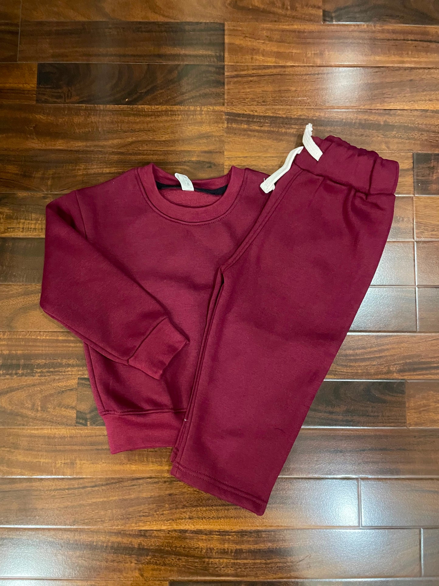 Plain Maroon Tracksuit