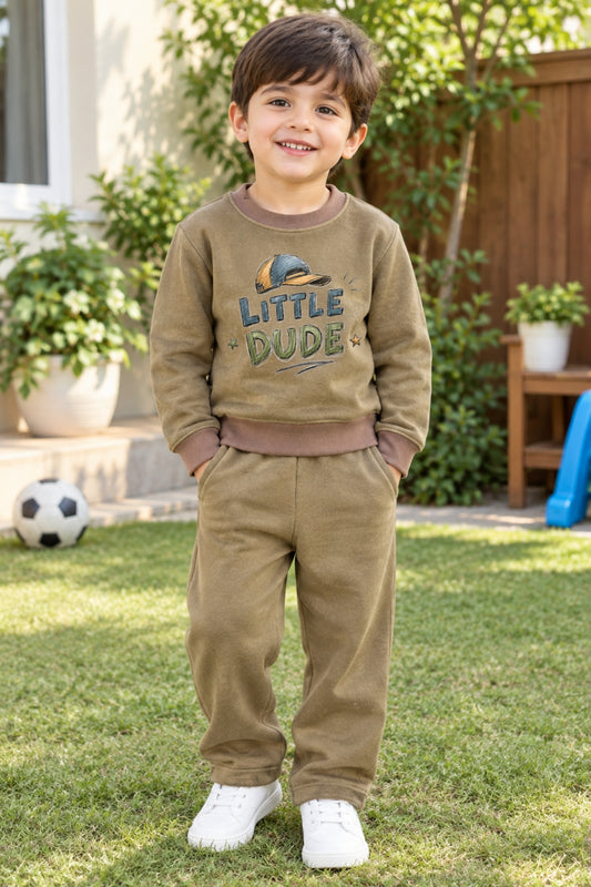Camel Little Dude Tracksuit