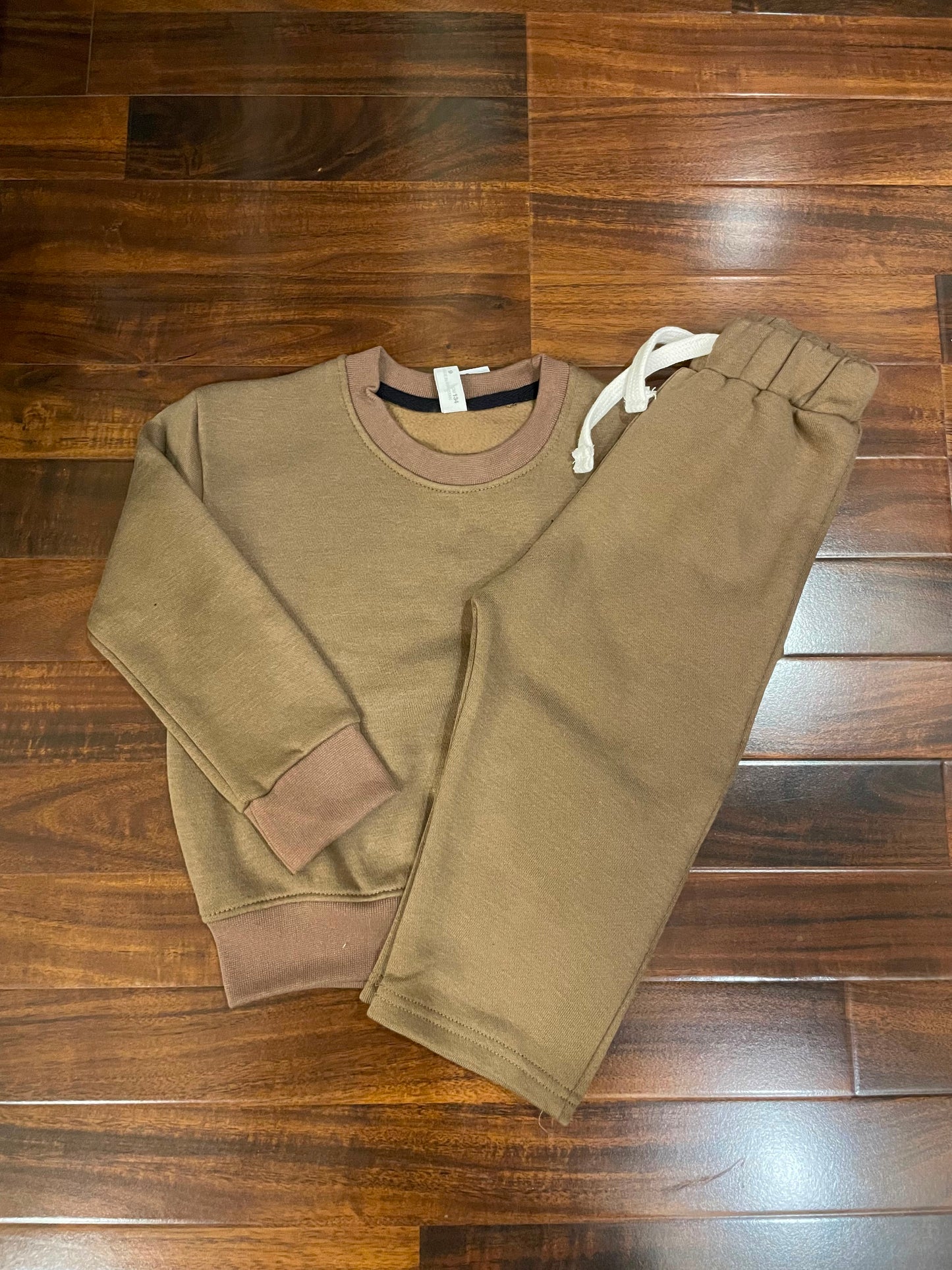 Plain Camel Tracksuit