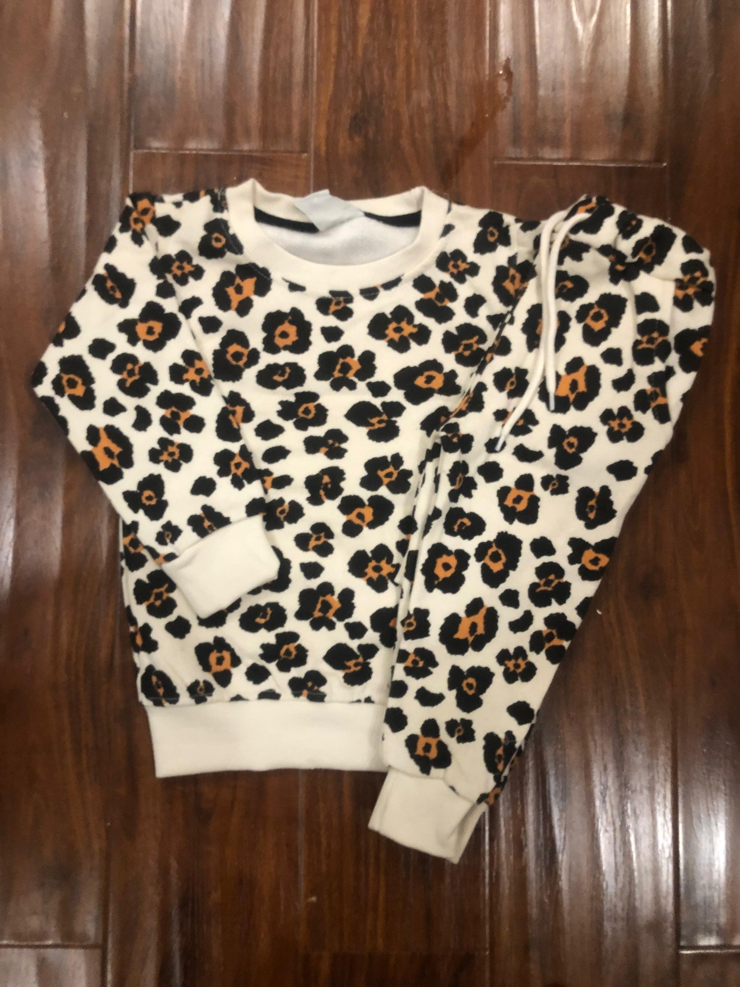 Cheeta print Tracksuit