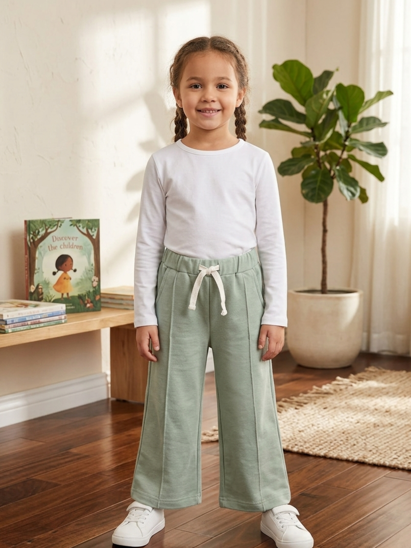 Mint Green Flapper Trouser