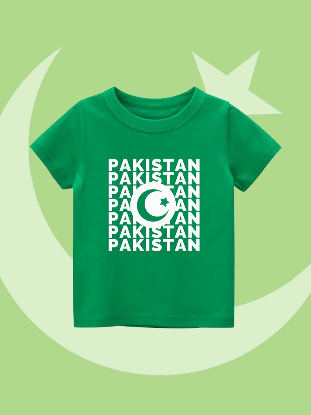 Green Independence Day T-shirt (Pakistan Pakistan)