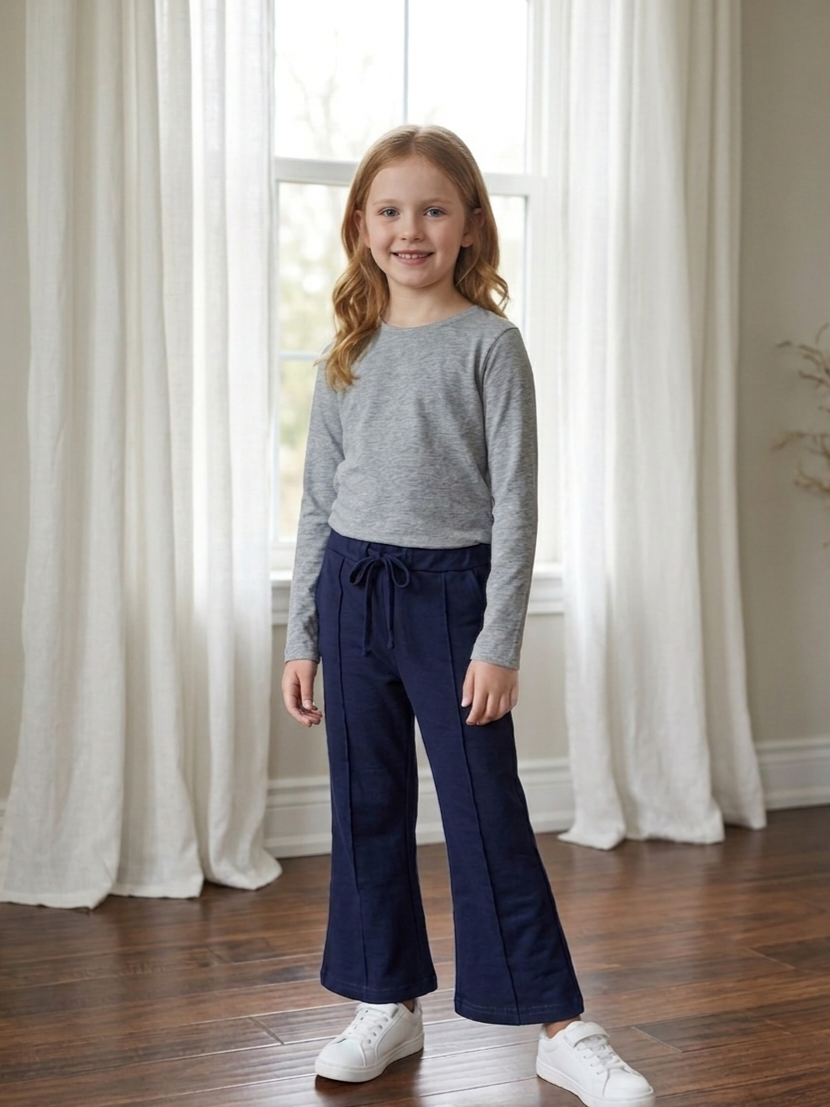 Blue Flapper Trouser