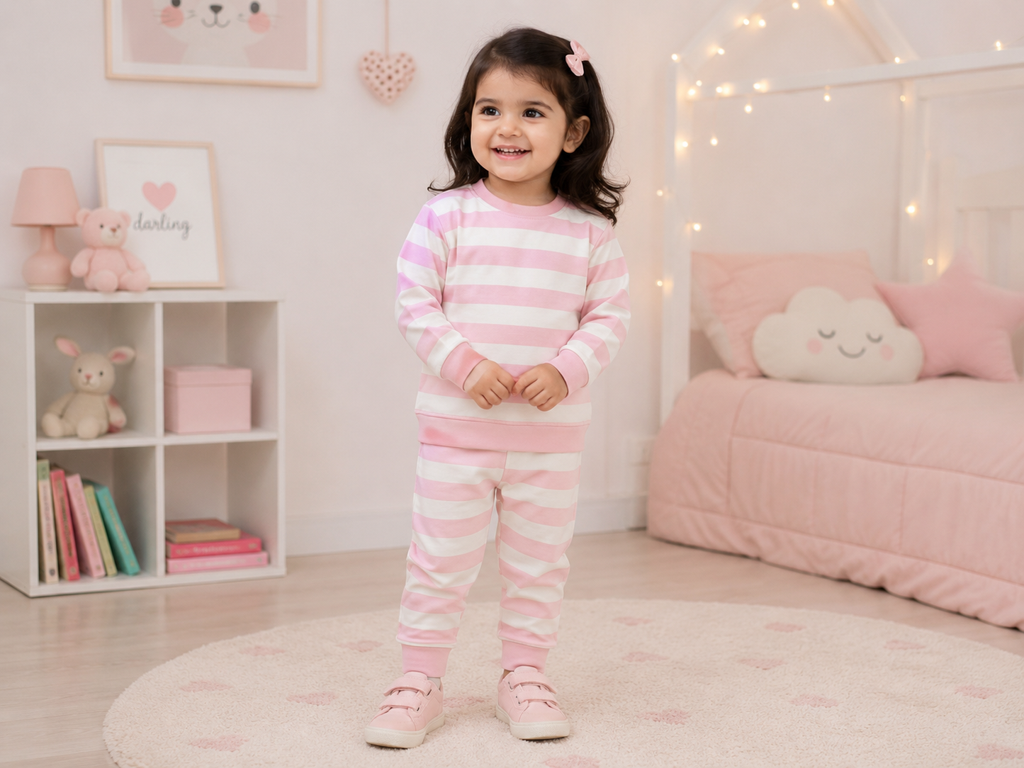 Pinky Stripe Tracksuit
